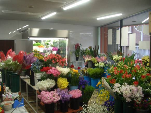 「フラワーショップムツミ」　（広島県庄原市）の花屋店舗写真3